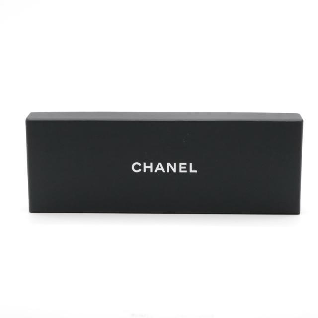シャネル CHANEL ヘアアクセサリー ブラック アイボリー シルバー ココマーク リボン バレッタ_6