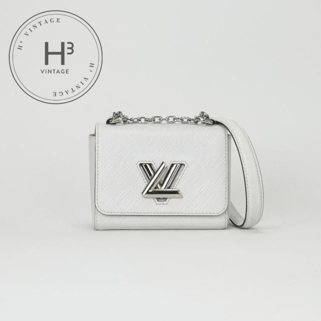 ルイヴィトン LOUIS VUITTON ツイストミニ ツイスト ミニ バッグ ショルダーバッグ エピエレクトリック ホワイト White 白 シルバー金具