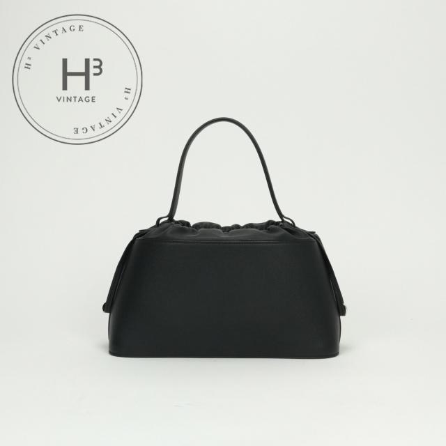 エルメス HERMES ドゥパリ ドゥ パリ バッグ トートバッグ エプソン ノワール Noir ブラック Black 黒 シルバー金具 ハンドバッグ