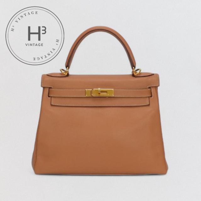 エルメス HERMES ケリー28 ケリー 28 バッグ トートバッグ ショルダーバッグ クシュベル ナチュラル Natural ブラウン Brown 茶