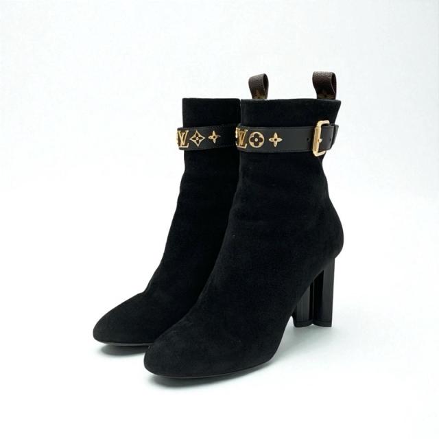 ルイヴィトン LOUIS VUITTON シルエットライン モノグラム ブーツ