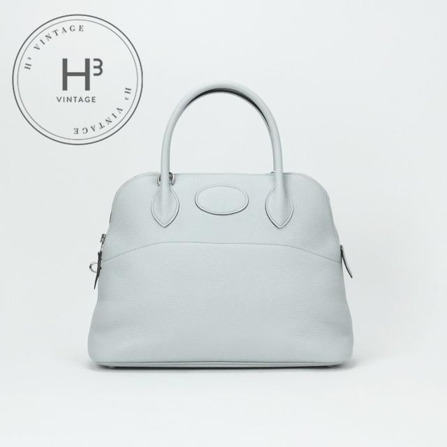 エルメス HERMES ボリード31 ボリード 31 バッグ トートバッグ ショルダーバッグ トゴ ブルーペール ブルー 青 水色 シルバー金具