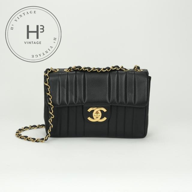 シャネル CHANEL マドモアゼル バッグ ショルダーバッグ キャビアスキン ブラック black 黒 ゴールド金具 ココマーク