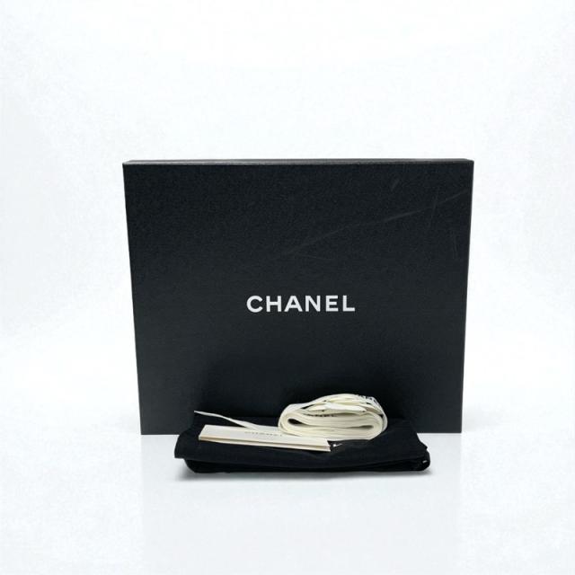 シャネル CHANEL サンダル 靴 シューズ レザー ブラック 黒 ココマーク チェーン ベルクロ_9