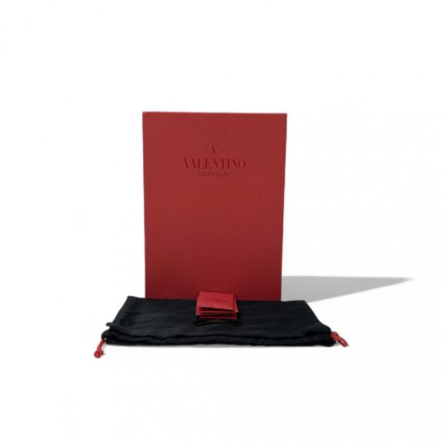 ヴァレンティノ VALENTINO パンプス 靴 シューズ メッシュ パテント ブラック 黒 ゴールド ロックスタッズ_8