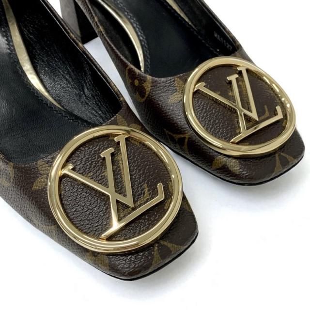 ルイヴィトン LOUIS VUITTON マドレーヌライン モノグラム パンプス 靴