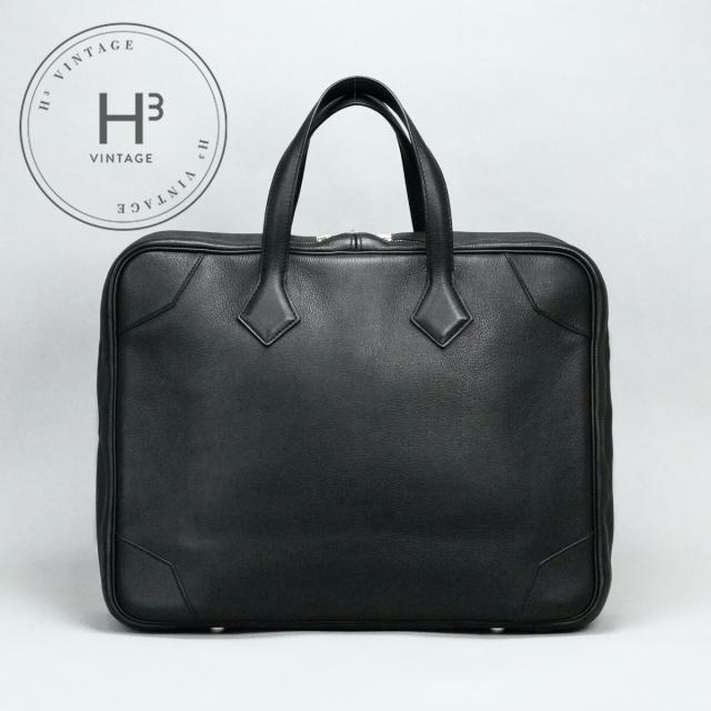 エルメス HERMES ヴィクトリア40 ヴィクトリア 40 ヴィクトリア2 バッグ ビジネスバッグ ブリーフケース エバーグレイン ノワール Noir