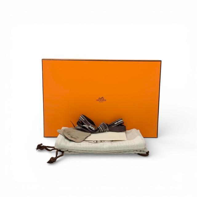 エルメス HERMES デスタン ローファー 革靴 靴 シューズ レザー ベージュ シルバー ケリー金具 モカシン フラットシューズ_9