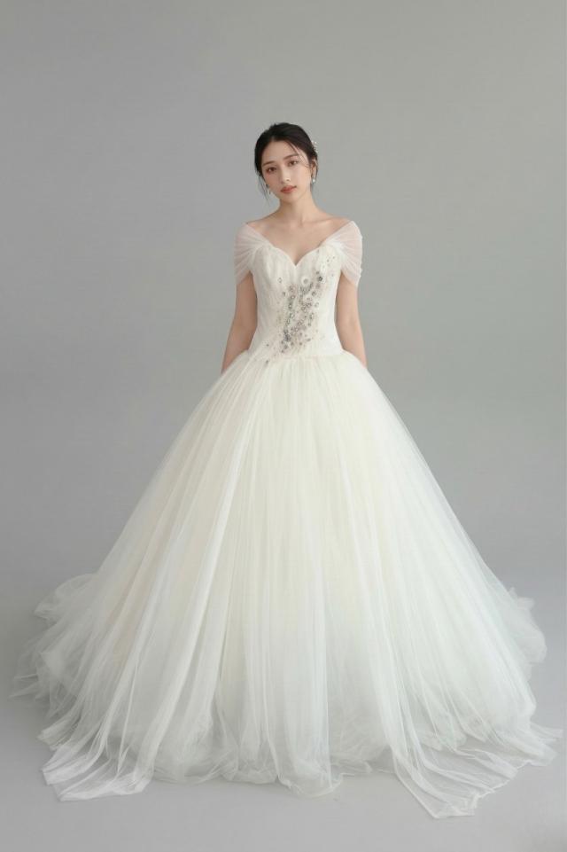 ヴェラウォン VERA WANG BRIDE リサ Lisa プリンセスライン ウェディングドレス アイボリーホワイト 白