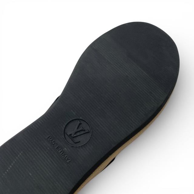 ルイヴィトン LOUIS VUITTON ルースライン モノグラム スニーカー 靴 シューズ スエード レザー ブラック ホワイト ブラウン ミュール_7