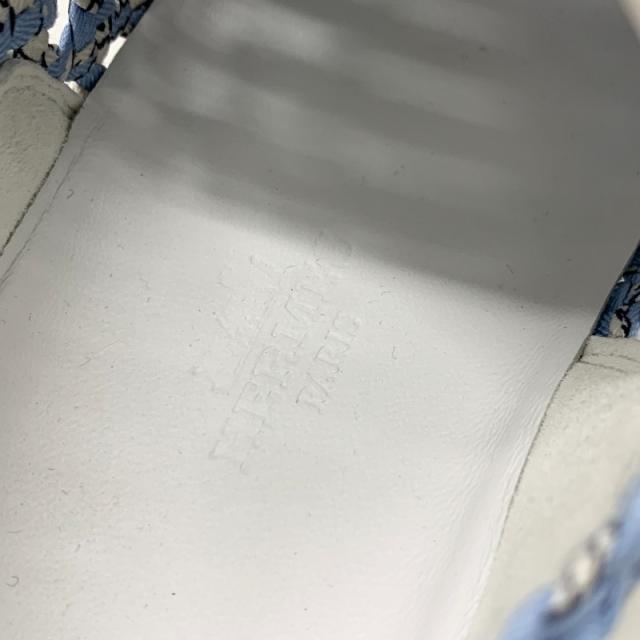 エルメス HERMES バウンシング スニーカー 靴 シューズ シルク