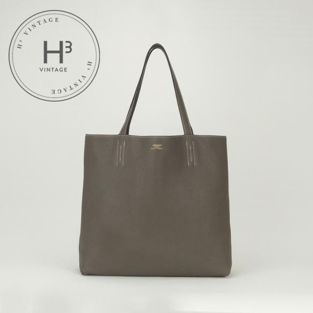 エルメス HERMES ドゥブルセンス36 ドゥブルセンス 36 ドゥブルサンス36 バッグ トートバッグ トリヨンクレマンス ブルーニュイ Bleunuit
