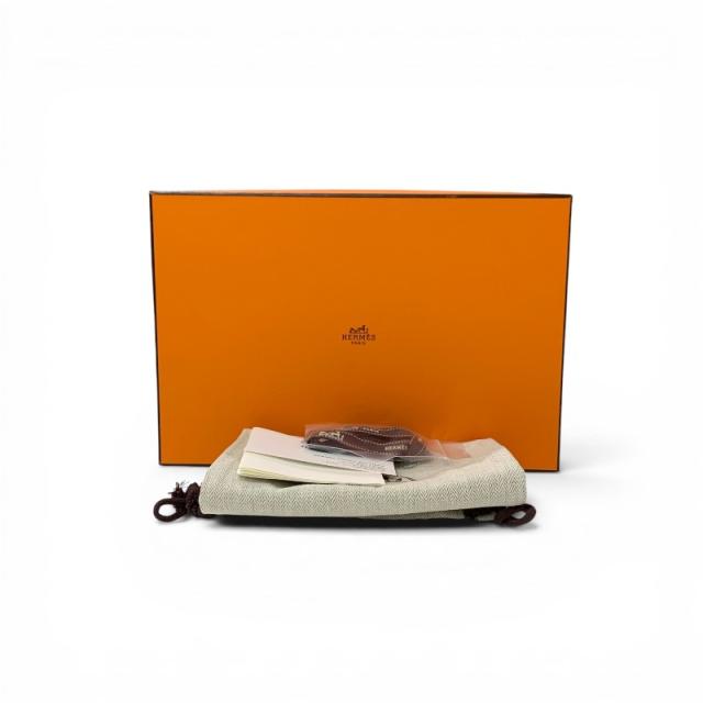 エルメス HERMES パリ ローファー 革靴 靴 シューズ レザー ブラック 黒 シルバー H金具 モカシン_9