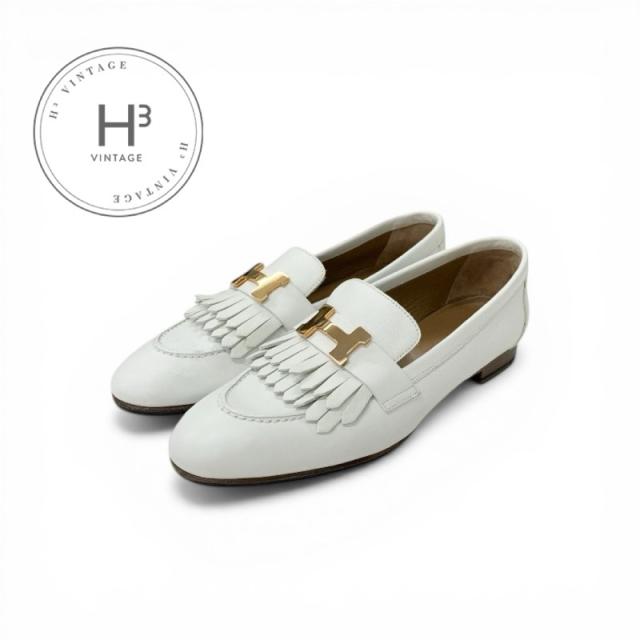 エルメス HERMES ロワイヤル ローファー 革靴 靴 シューズ レザー 
