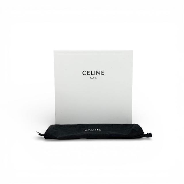 セリーヌ CELINE KURT ブーツ ショートブーツ 靴 シューズ ヌバック ムートン ブラウン ホワイト ロゴ レースアップ_8