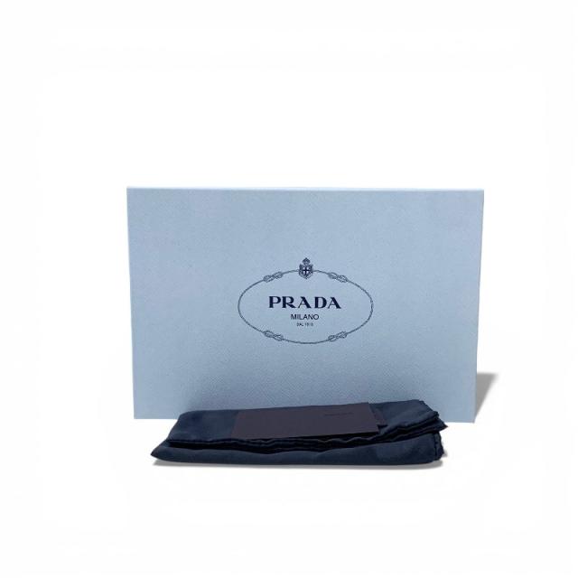 プラダ PRADA サンダル 靴 シューズ レザー カーキ ロゴ パデッドナッパ ベルクロ_9