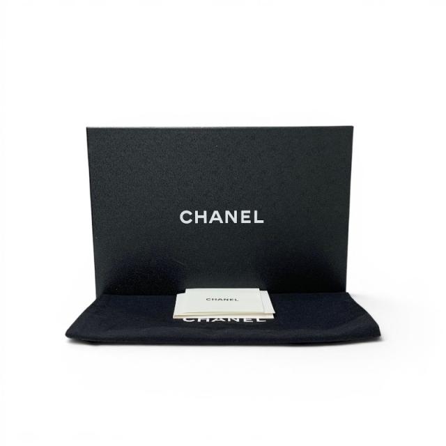 シャネル CHANEL フラットシューズ 靴 シューズ レザー ブラック 黒 