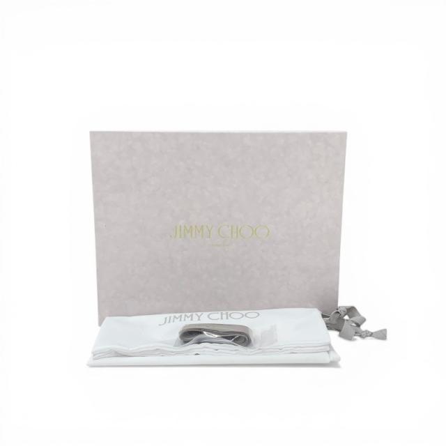 ジミーチュウ JIMMY CHOO ビング 100 パンプス 靴 シューズ ベルベット ブラック 黒 ビジュー ミュール パーティーシューズ_9