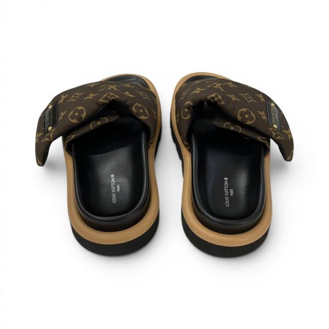 ルイヴィトン LOUIS VUITTON プールピローライン モノグラム サンダル