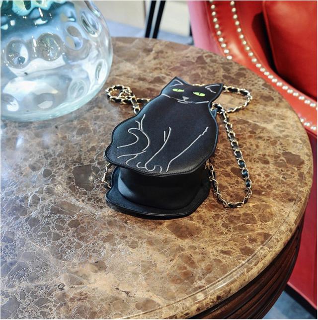 猫型ボディーバッグ ショルダーバッグ レディース バッグ 猫