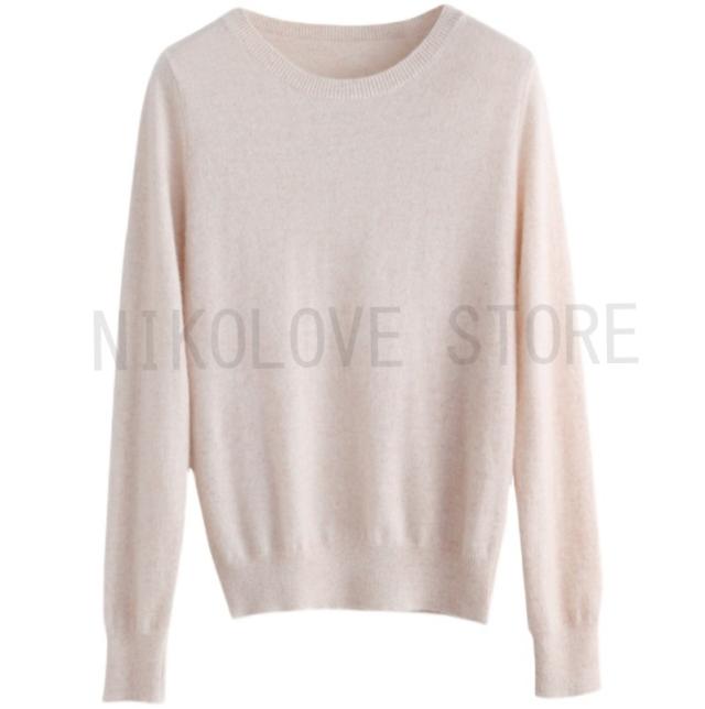 ニットセーター レディース 春服 Uネック カシュクール シルキー