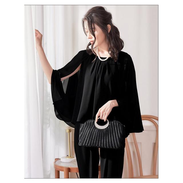 セットアップ レディース 上下セット セレモニー スーツ ママ 服 母 入学式 入園式 卒業式 卒園式 服装 パンツスーツ 七五三