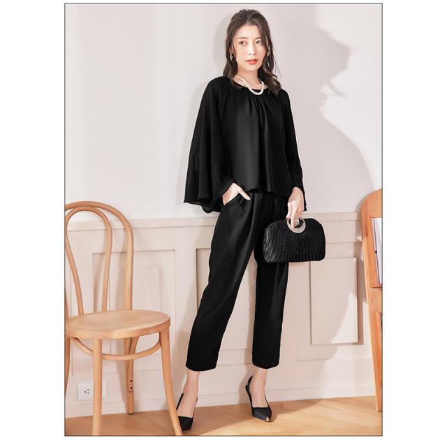 セットアップ レディース 上下セット セレモニー スーツ ママ 服 母 入学式 入園式 卒業式 卒園式 服装 パンツスーツ 七五三