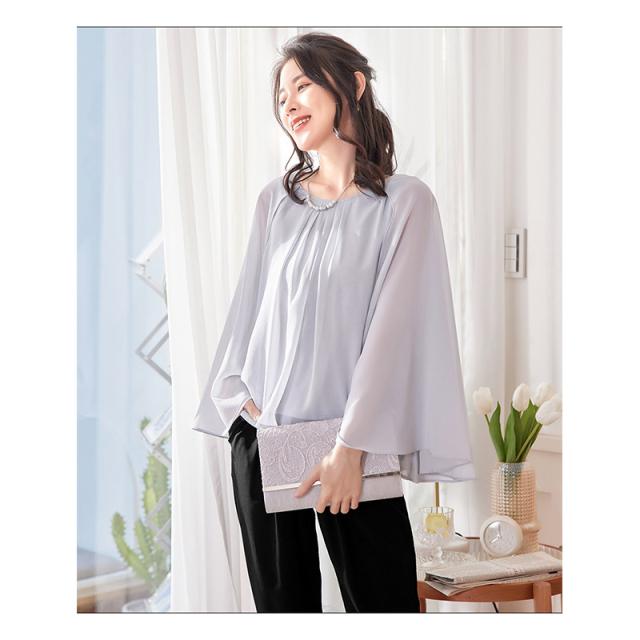 セットアップ レディース 上下セット セレモニー スーツ ママ 服 母 入学式 入園式 卒業式 卒園式 服装 パンツスーツ 七五三