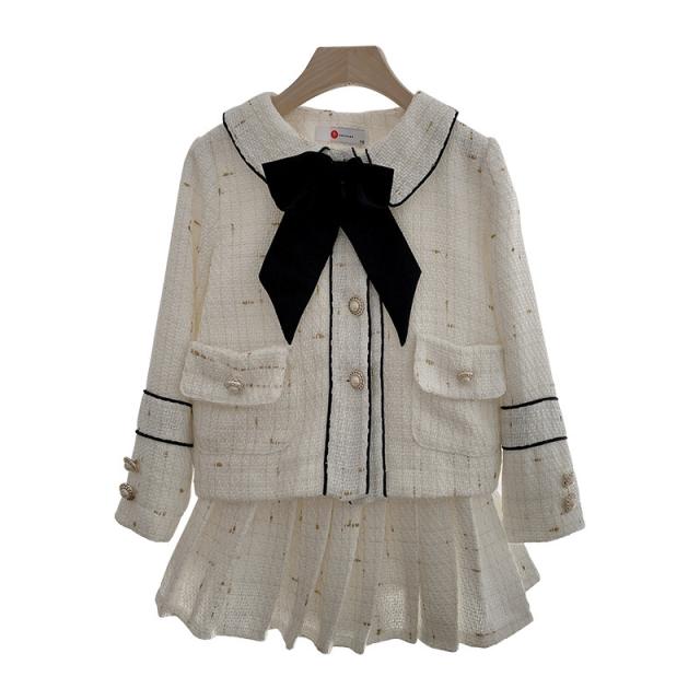 スカート スーツ ２点セット 結婚式 子供用 入学式 女の子 服 卒園式 保育園 幼稚園 入学式 小学校 女子 入試 子供服 女 卒服 卒業式 服_9