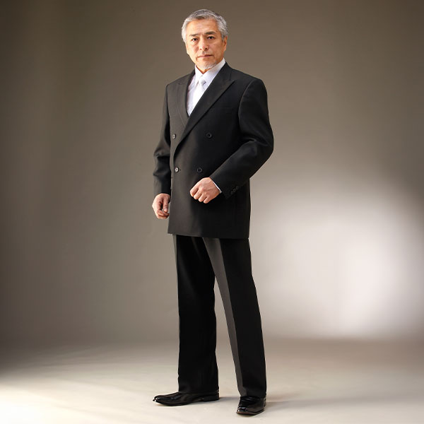 アローズ フランコ・コレツィオーニ 紳士礼装フォーマルスーツ 上下2点セット ダブル aa00017 1セット（ジャケット×1着、パンツ×1着） アローズ フランコ・コレツィオーニ 紳士礼装フォーマルスーツ 上下2点