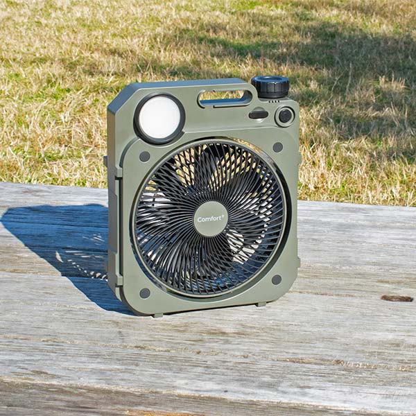 クマザキエイム 充電式薄型送風扇 Air Force Fan 1台【公式通販】