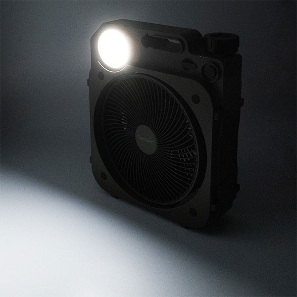 クマザキエイム 充電式薄型送風扇 Air Force Fan 1台【公式通販】
