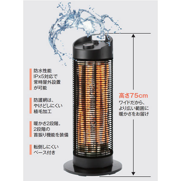 コンフォー クレスター 防水グランドサラマンダーヒーター HEAT-Z-141B 1台_4