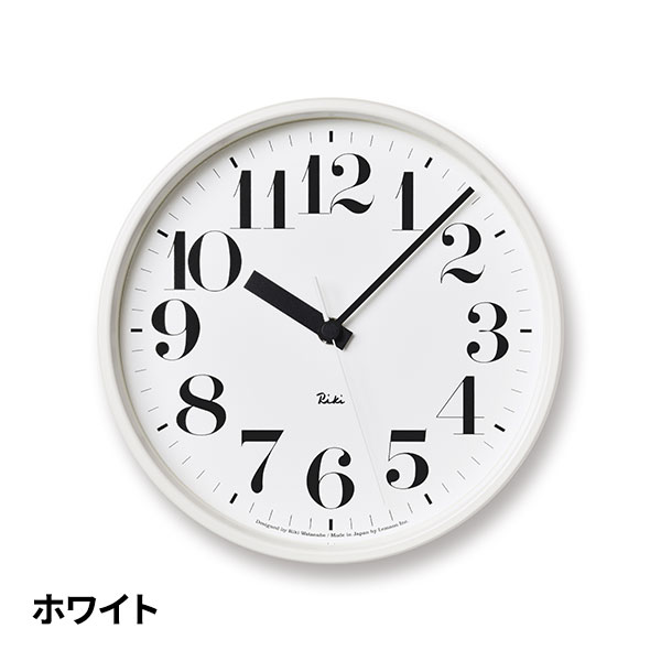 Lemnos レムノス RIKI STEEL CLOCK（リキ スチール クロック） WR08-25 1個_1