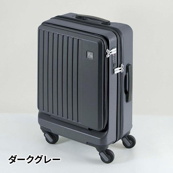 エンドー鞄 フリクエンター リエーヴェ 軽量4輪キャリー フロントオープン型 48cm 機内持込みサイズ 32L 1-254 1個_1