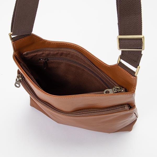 小田清 豊岡工房 日本製 洗える牛革を使ったショルダーバッグ 4158 1個 小田清 豊岡工房 日本製 洗える牛革を使ったショルダーバッグ 4158 1個