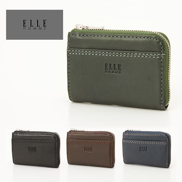 プレリー ELLE HOMME(エルオム) シープ ラウンドファスナー小銭入れ XP34855 1個の通販は 5,748円