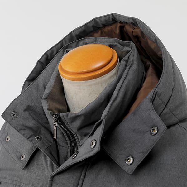 ハワード ユナイテッド フード付撥水ダウンロングコート 3U5-63068 1着