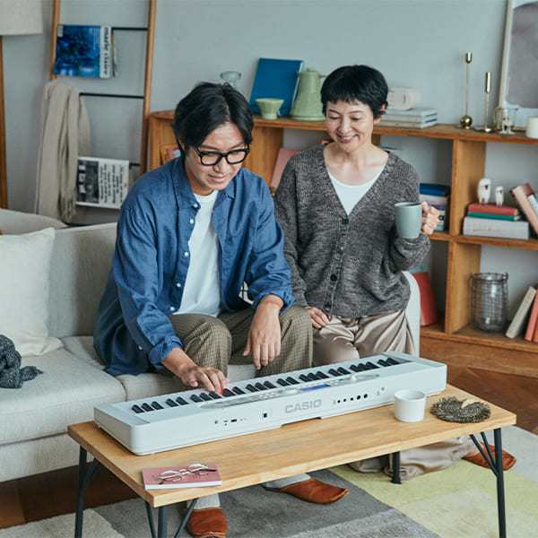 カシオ カシオトーン 光ナビゲーションキーボード LK-530 1台の