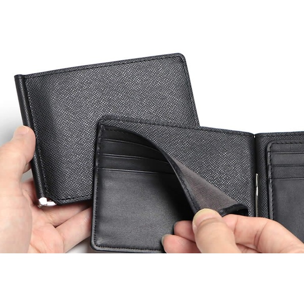 祥力 革職人 レザーファクトリー フリーダム お札を分けられる札ばさみ