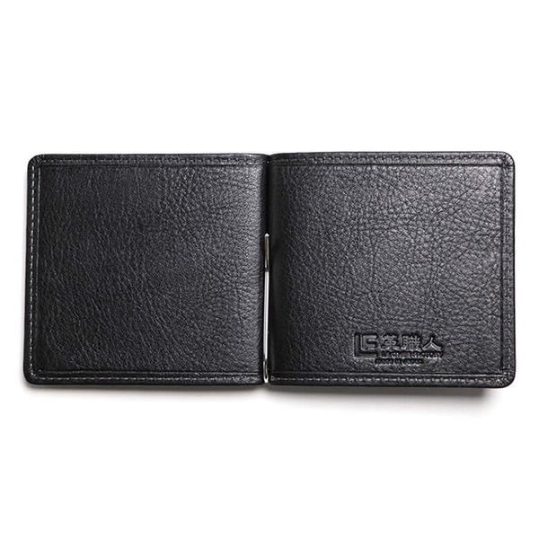 祥力 革職人 レザーファクトリー デュアルライン カード段のない札ばさみ