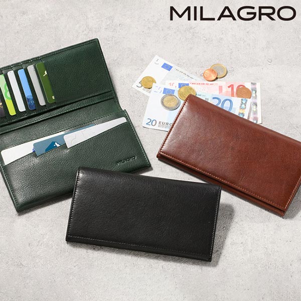 ビスポーク ミラグロ 牛革ソフトミリング 長財布 SL-M-2680 1個の通販は