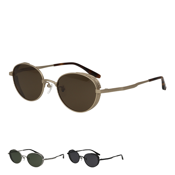 ミエルpro 老眼鏡 シニアグラス MR002-TO 薄型メタルフレーム ミエル