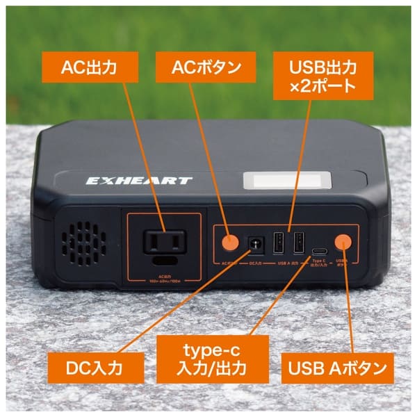 ポータブル電源 大容量60000mAh/222Wh PSE認証済 ポータブル電源 大