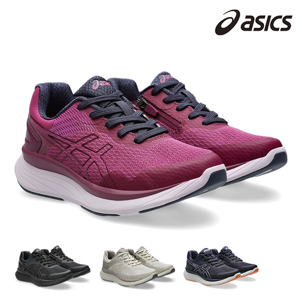 アシックス商事 ニーズアップ 婦人 ウォーキングシューズ メッシュ（ファスナー付）4E 1242A020 1足