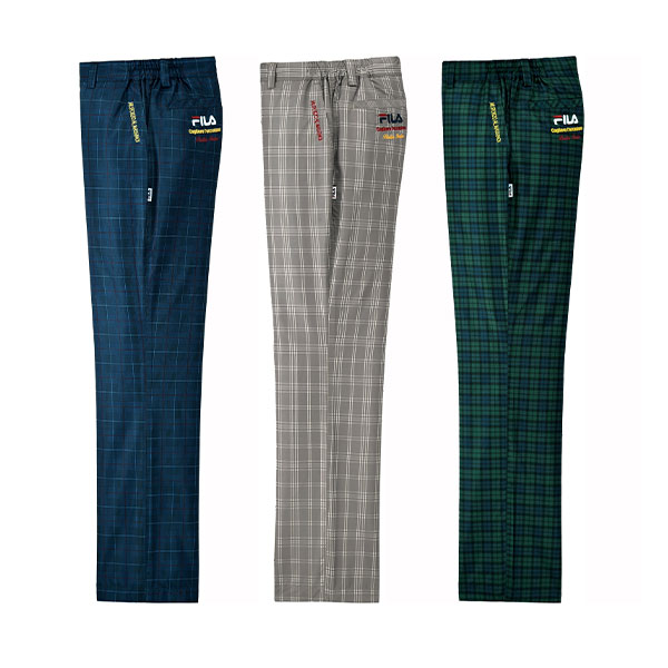 フレンドリー FILA(フィラ) 裏メッシュアクティブパンツ 3色組 444306 1セット（3本：3色×各1本） フレンドリー FILA(フィラ) 裏メッシュアクティブパンツ 3色組 444306
