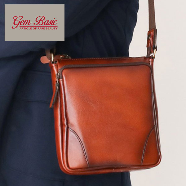 スワン GEM BASIC（ジェムベーシック） 牛革 ショルダーバッグ 1504 1個