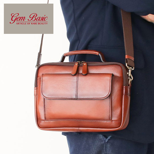 スワン GEM BASIC（ジェムベーシック） 牛革 ショルダーバッグ 1512 1個