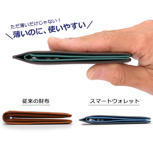 ビスポーク ミラグロ スマートウォレット（小銭入付） EA-MI-100 1個の