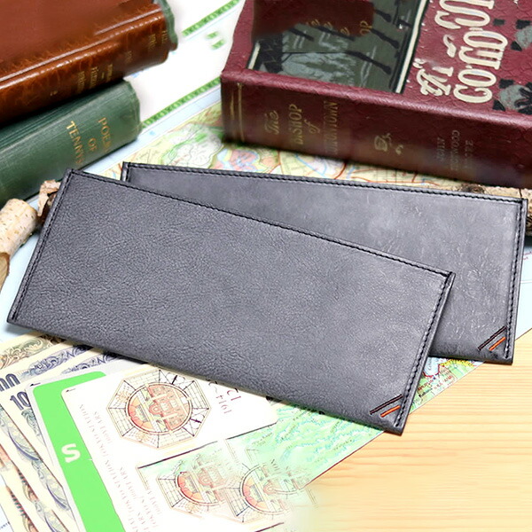 祥力 革職人 レザーファクトリー シビラ フタもマチもない薄長財布 SB001 1個